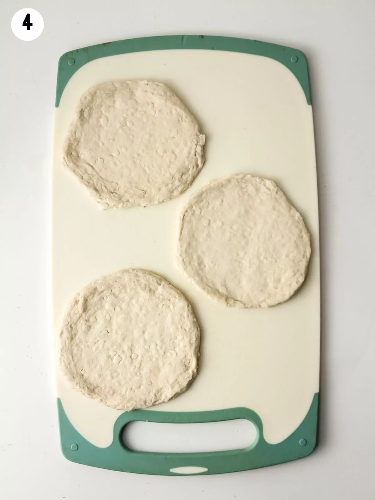 flatten out refrigerator biscuits.