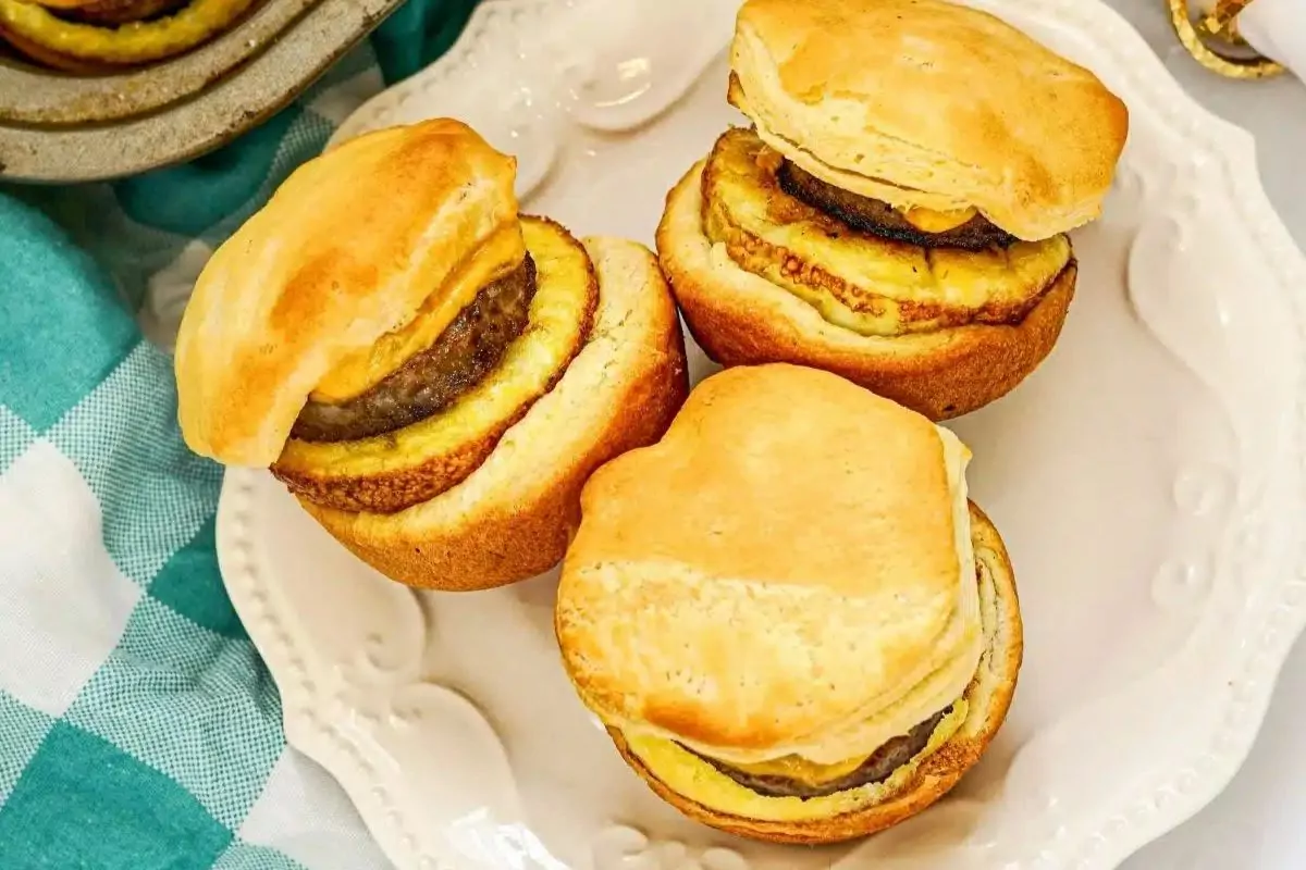 biscuit breakfast sandwiches.